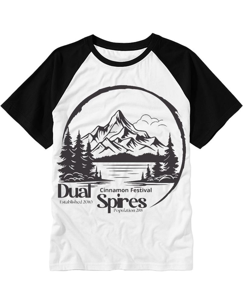 Cinnamon Festival 1990s Raglan Baseball T-Shirt image 4