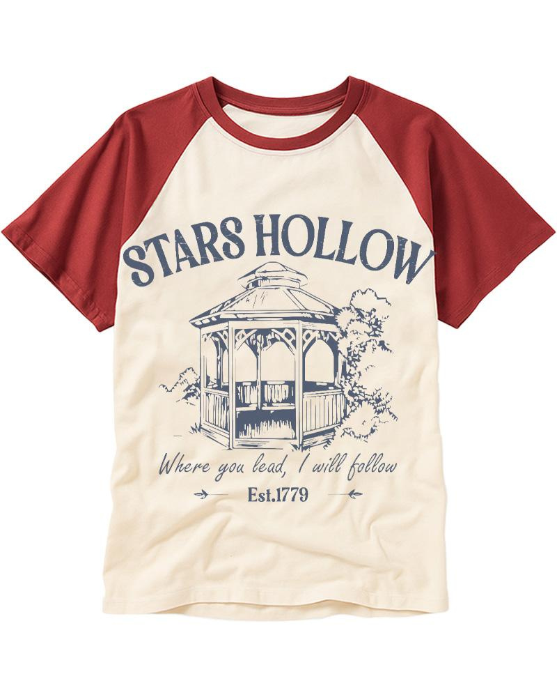 Where You Lead 1990s Raglan Baseball T-Shirt image 4