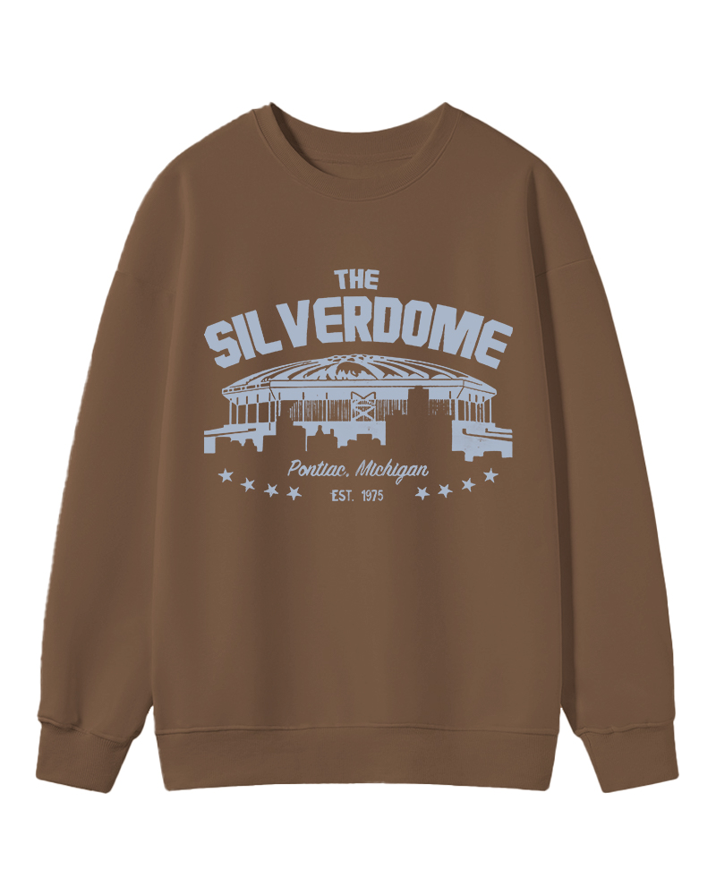 Retro Stadium Vibes Graphic Soccer Sweatshirt image 4