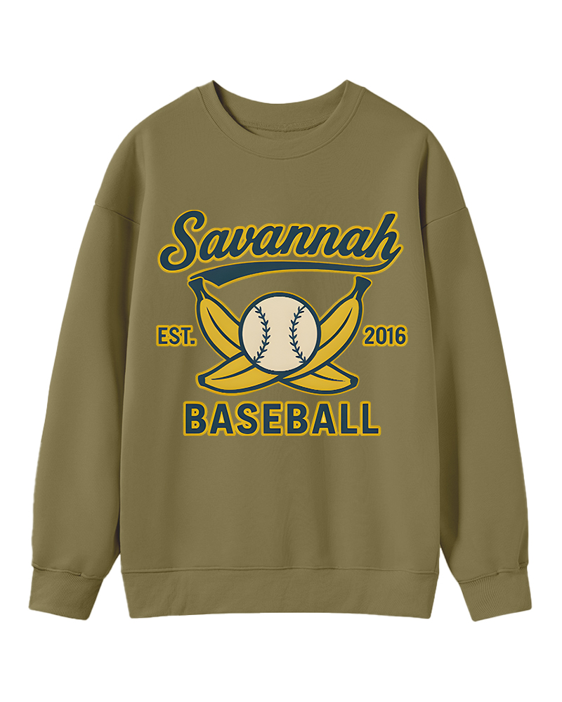 Retro Savannah Baseball Sweatshirt image 4