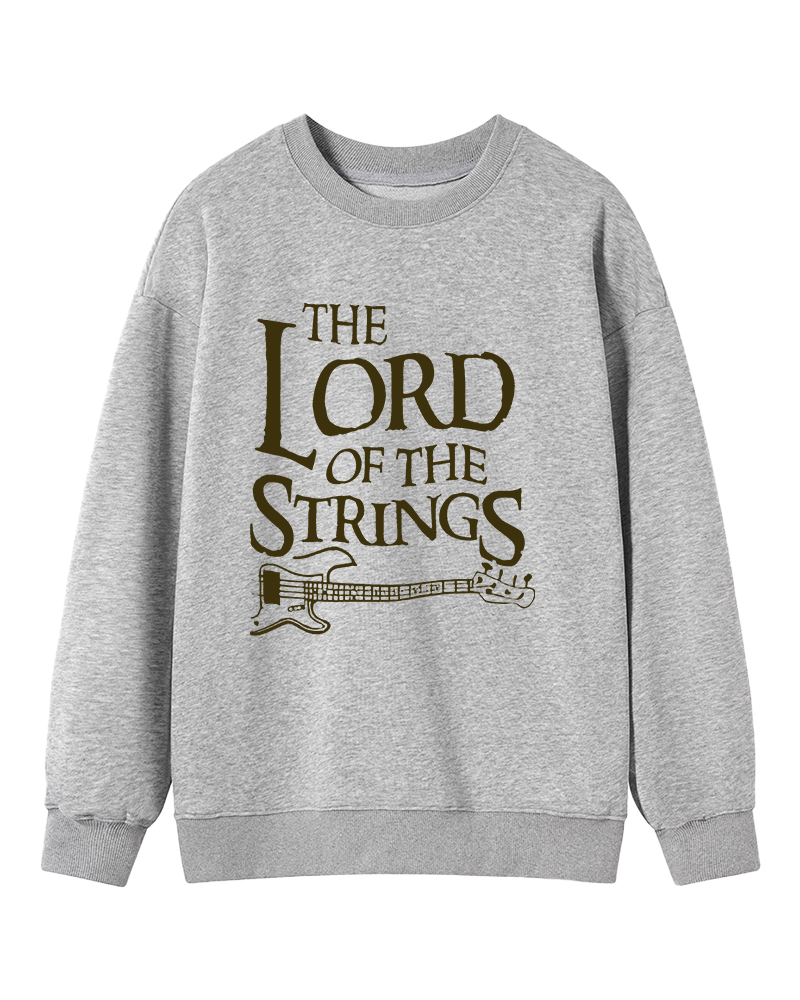 Lord Of the Strings Bass Player Sweatshirt image 4