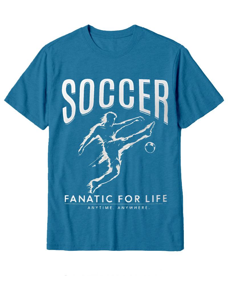 Soccer Fanatic for Life 2000s Cotton T-Shirt image 4