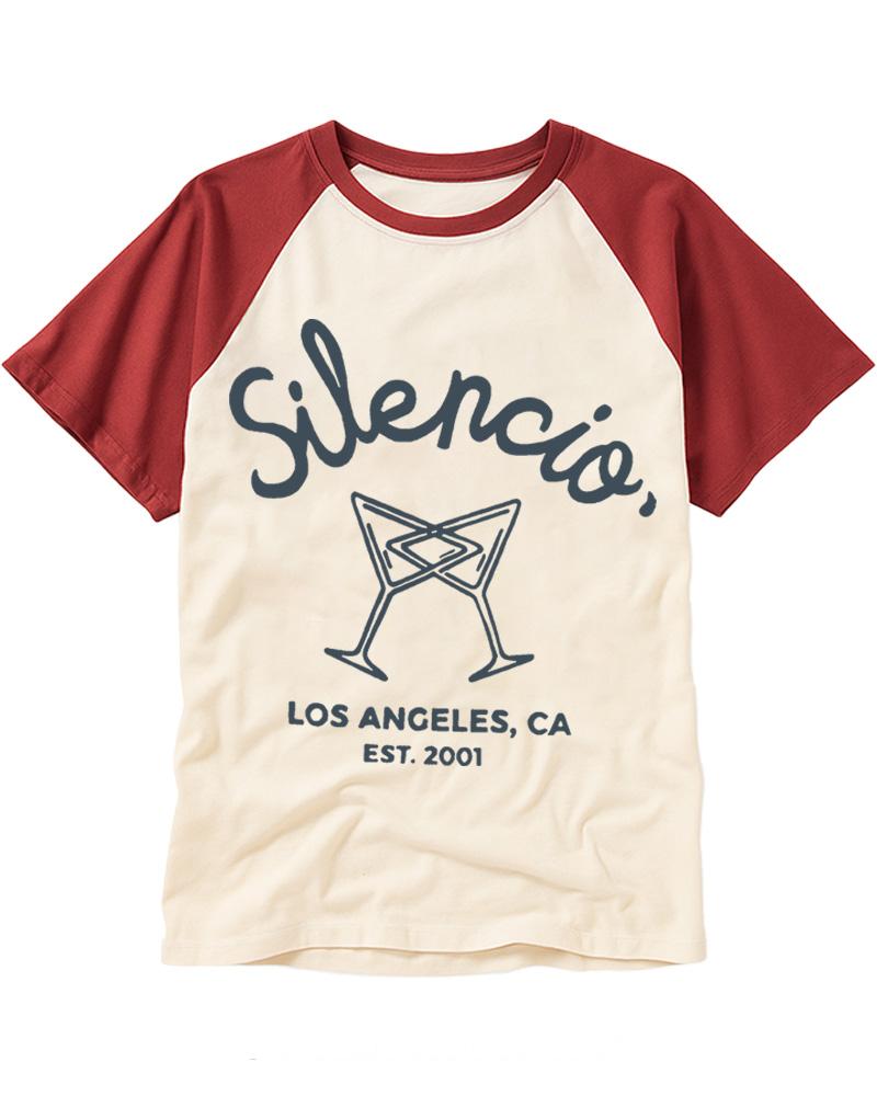 Los Angeles 2000s Raglan Baseball T-Shirt image 4