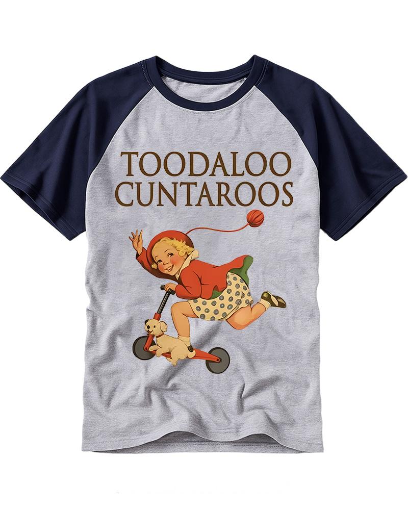 Toodaloo Cuntaroos 1950s Raglan Baseball T-Shirt image 4