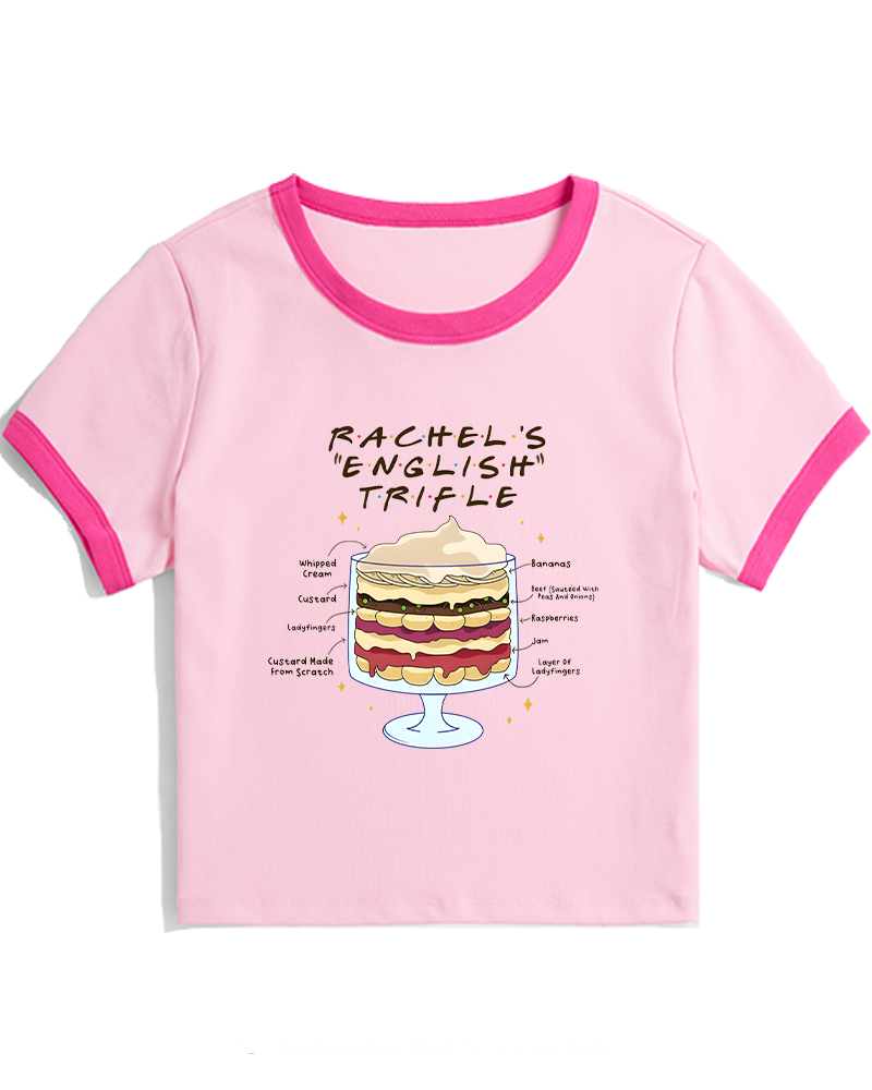 Trifle 2000s Women's Ringer T-shirt image 4