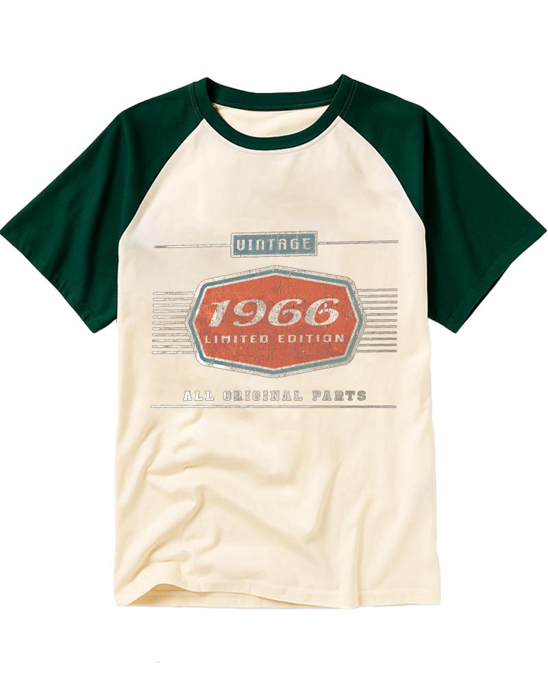 Car Lover Dad Grandpa Gifts 1960s Raglan Baseball T-Shirt image 5
