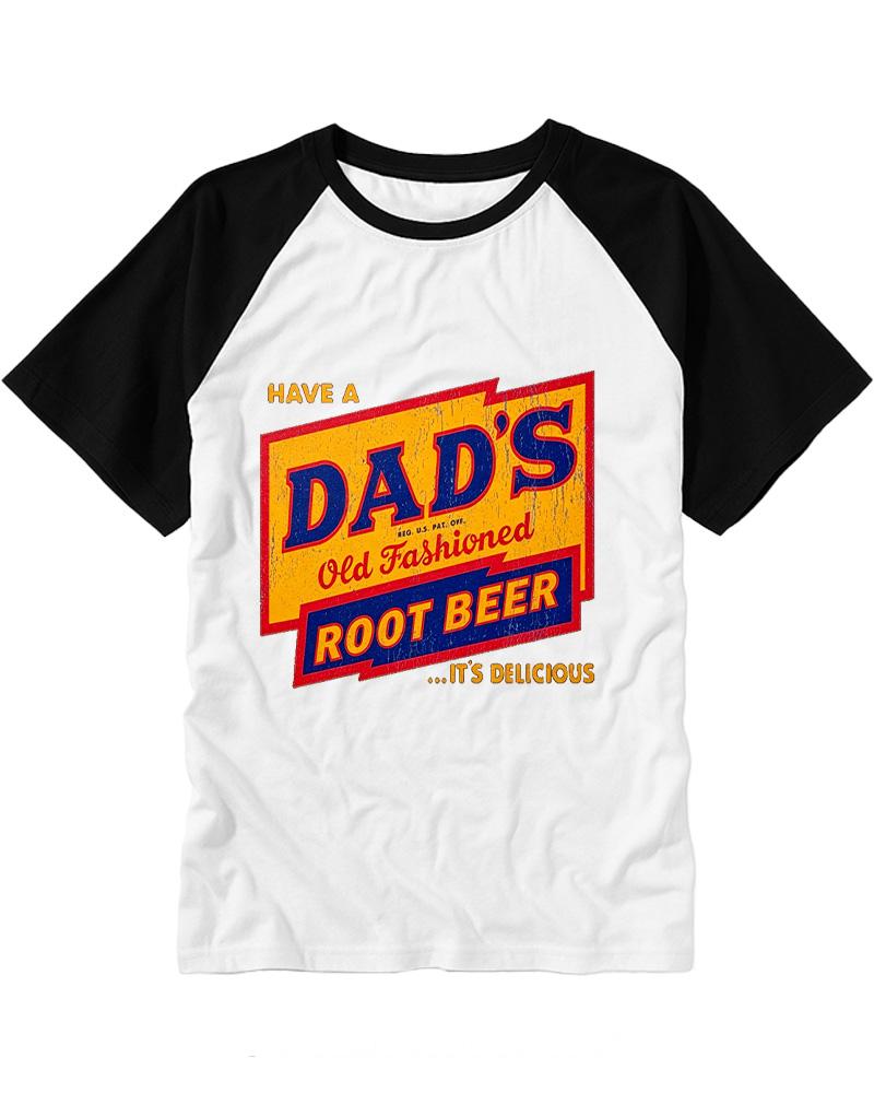 Dad's Root Beer 1960s Raglan Baseball T-Shirt image 5