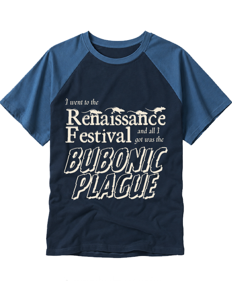 I Went To The Renaissance Festival 1960s Raglan Baseball T-Shirt image 5