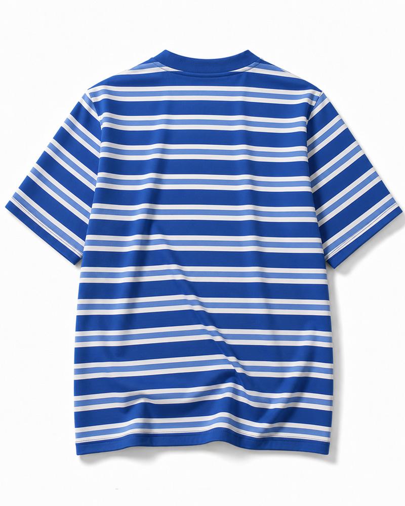 Good Times 1970s Eco Oversized Striped Ringer T-Shirt image 11