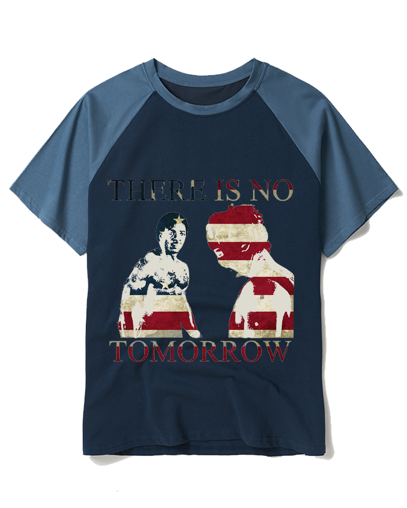 There Is No Tomorrow 1980s Raglan Baseball T-Shirt image 5