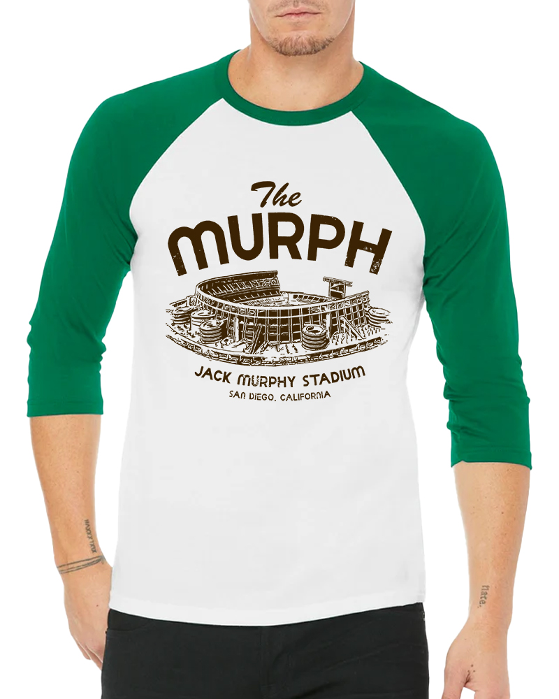 Jack Murphy Stadium Long Sleeve Raglan T-Shirt image 5