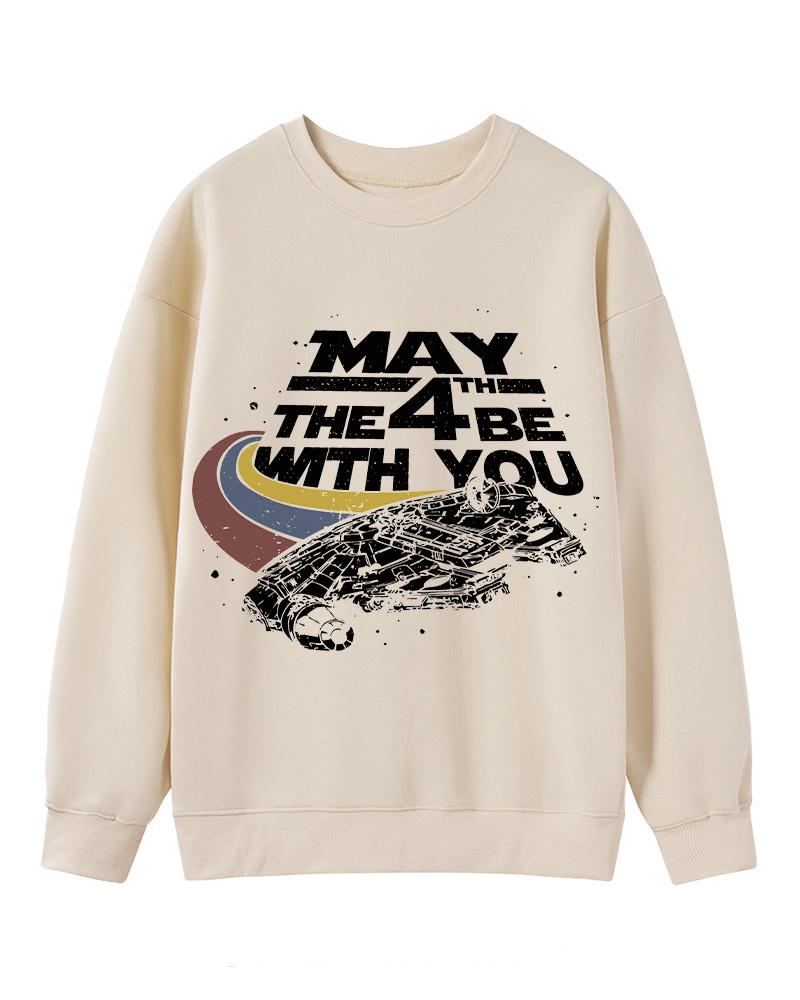 Science Fiction Graphic 1980s Cotton Sweatshirt image 5