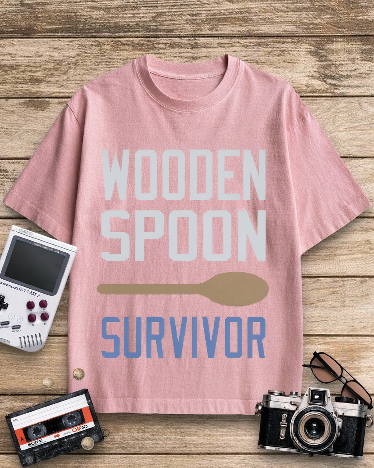 Wooden Spoon Survivor 2000s Cotton T-Shirt image 6