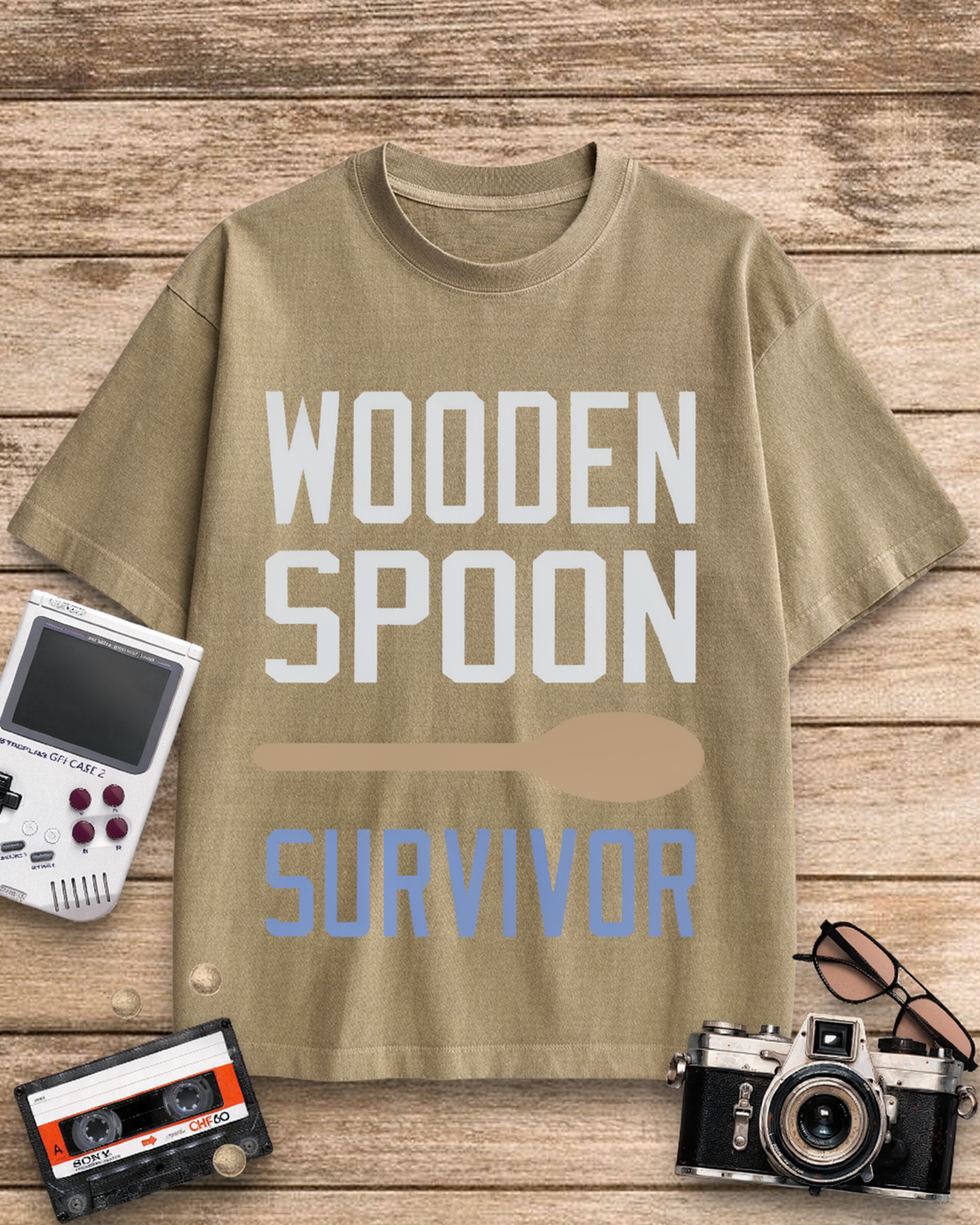 Wooden Spoon Survivor 2000s Cotton T-Shirt image 9