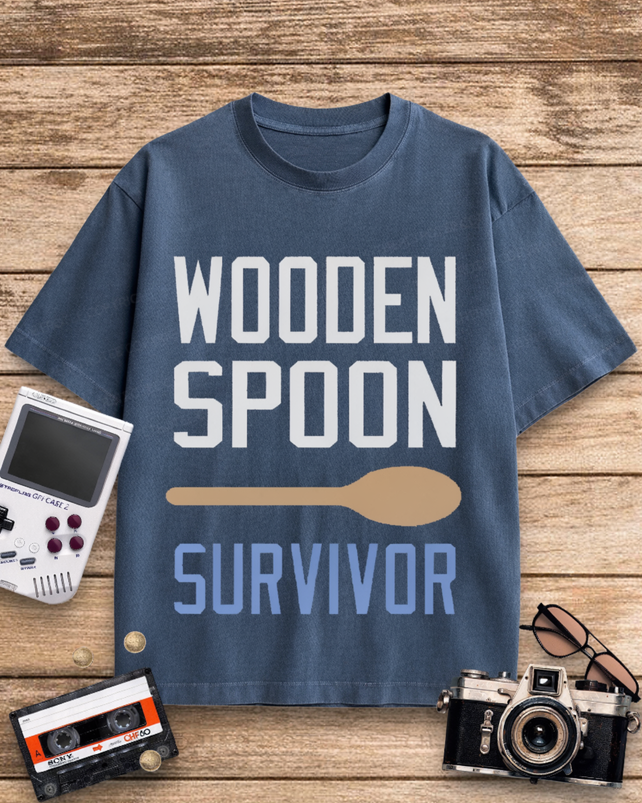 Wooden Spoon Survivor 2000s Cotton T-Shirt image 12