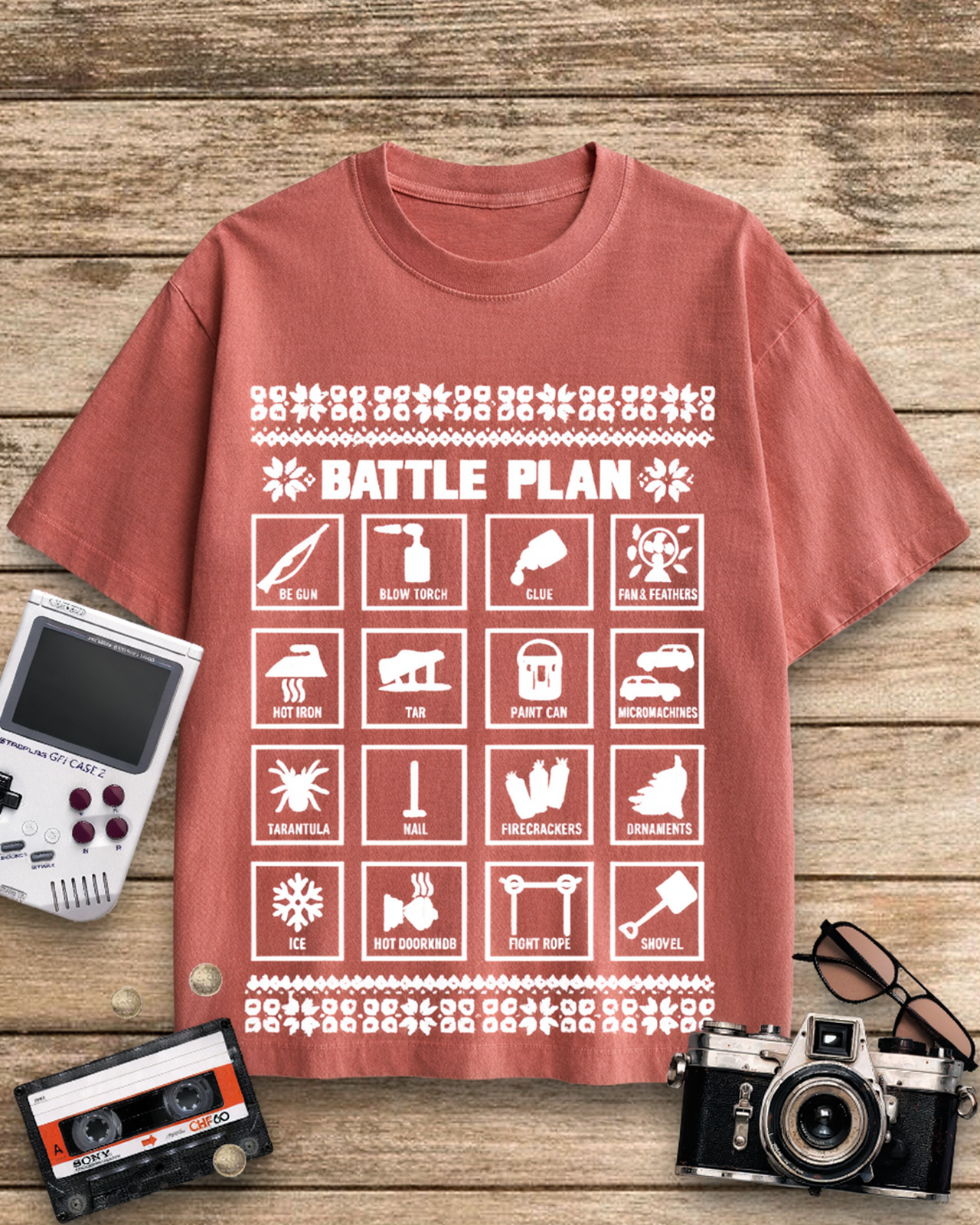 Battle Plan 1990s Cotton T-Shirt image 6