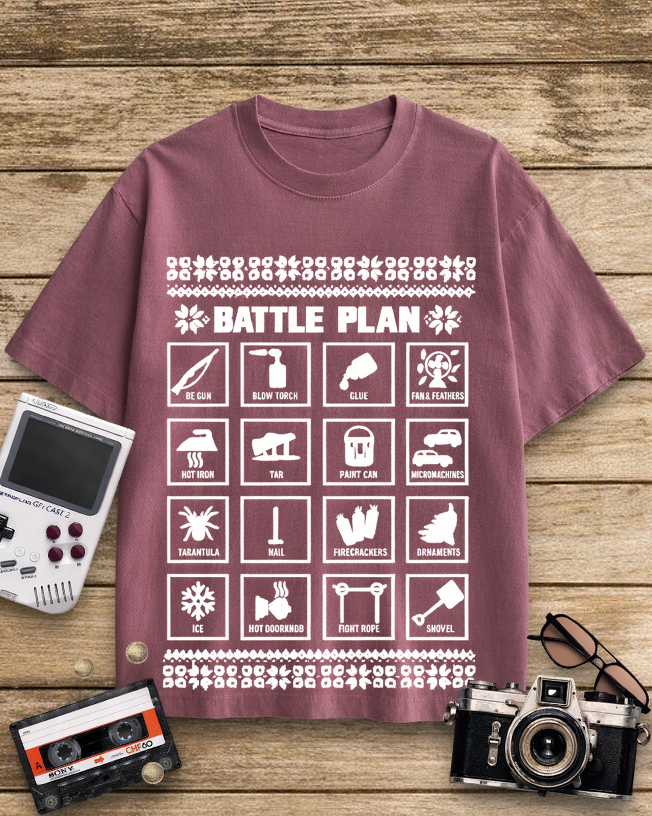 Battle Plan 1990s Cotton T-Shirt image 10