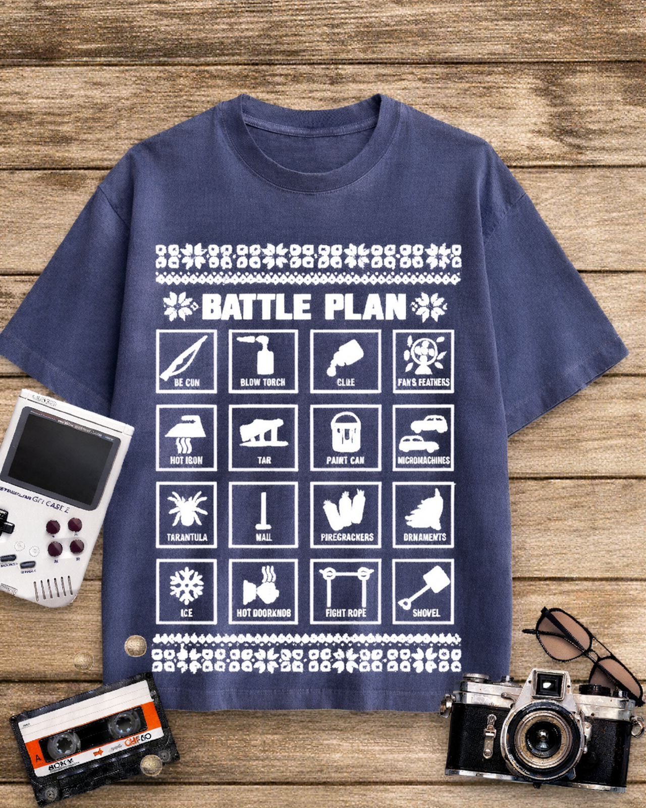Battle Plan 1990s Cotton T-Shirt image 12