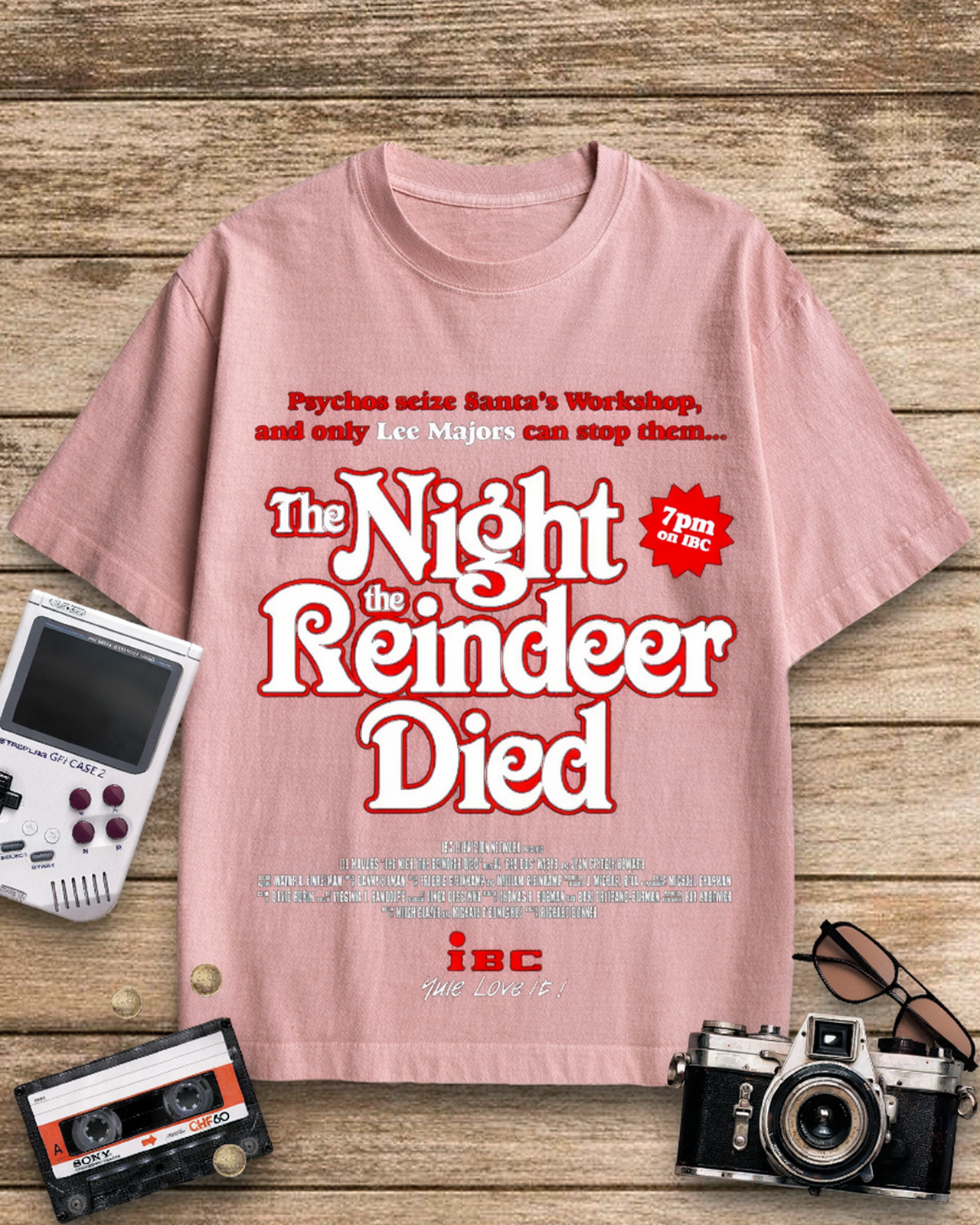 The Night The Reindeer Died 1970s Cotton T-Shirt image 4