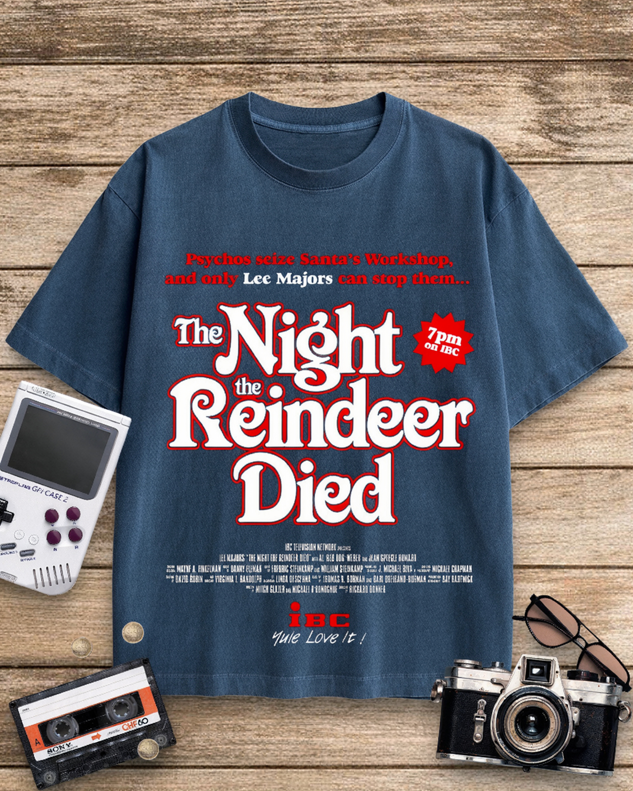 The Night The Reindeer Died 1970s Cotton T-Shirt image 5