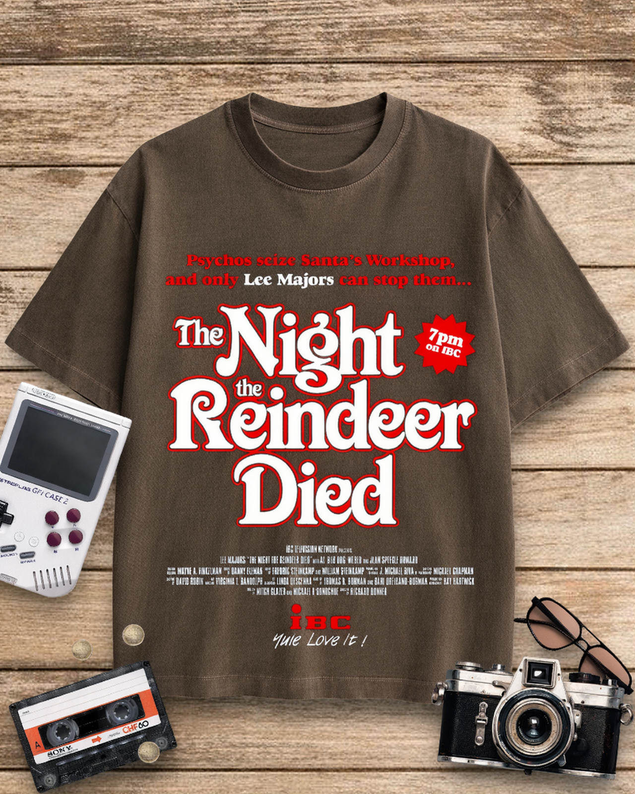 The Night The Reindeer Died 1970s Cotton T-Shirt image 11
