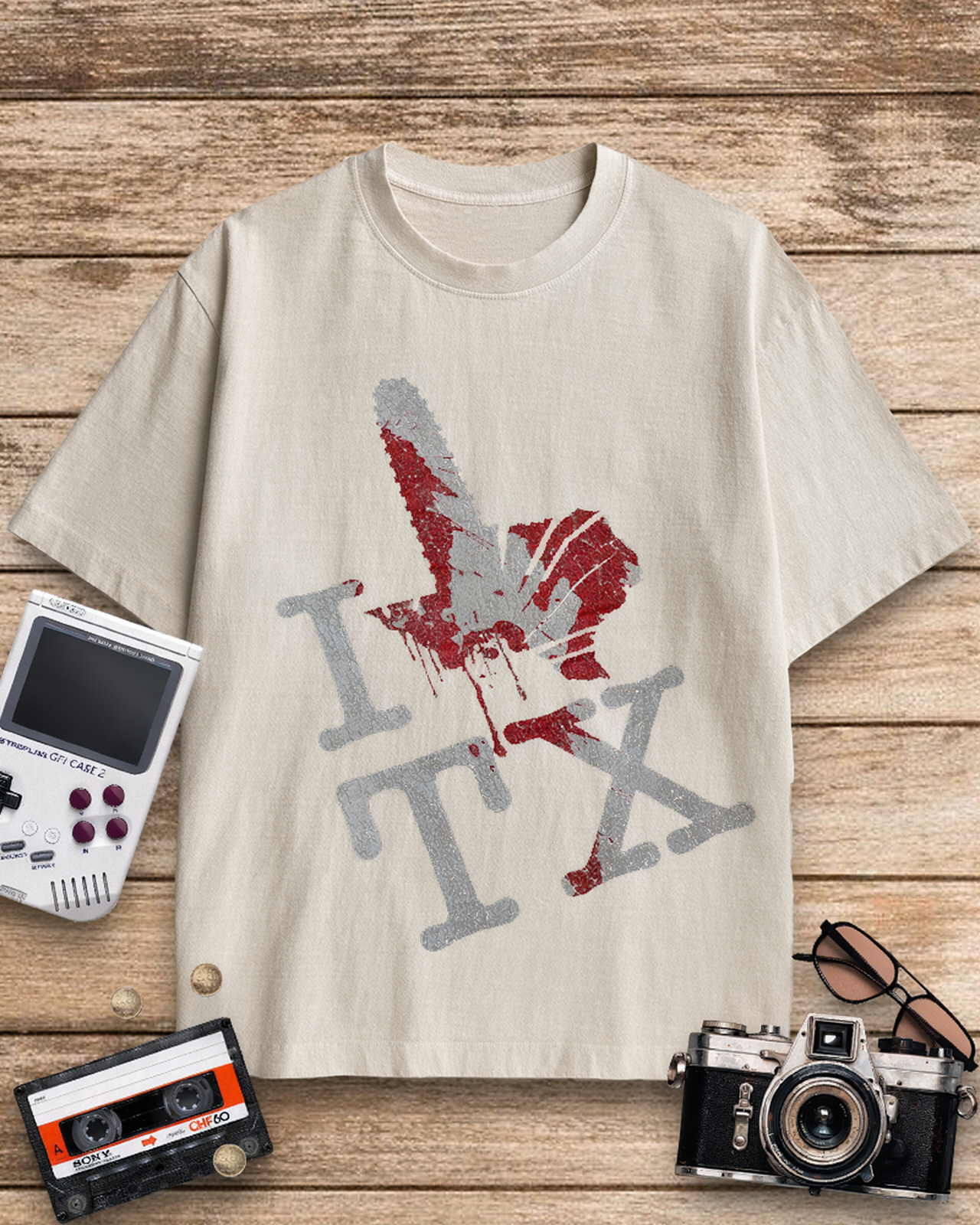 I Love Texas 2000s Cotton T-Shirt image 6