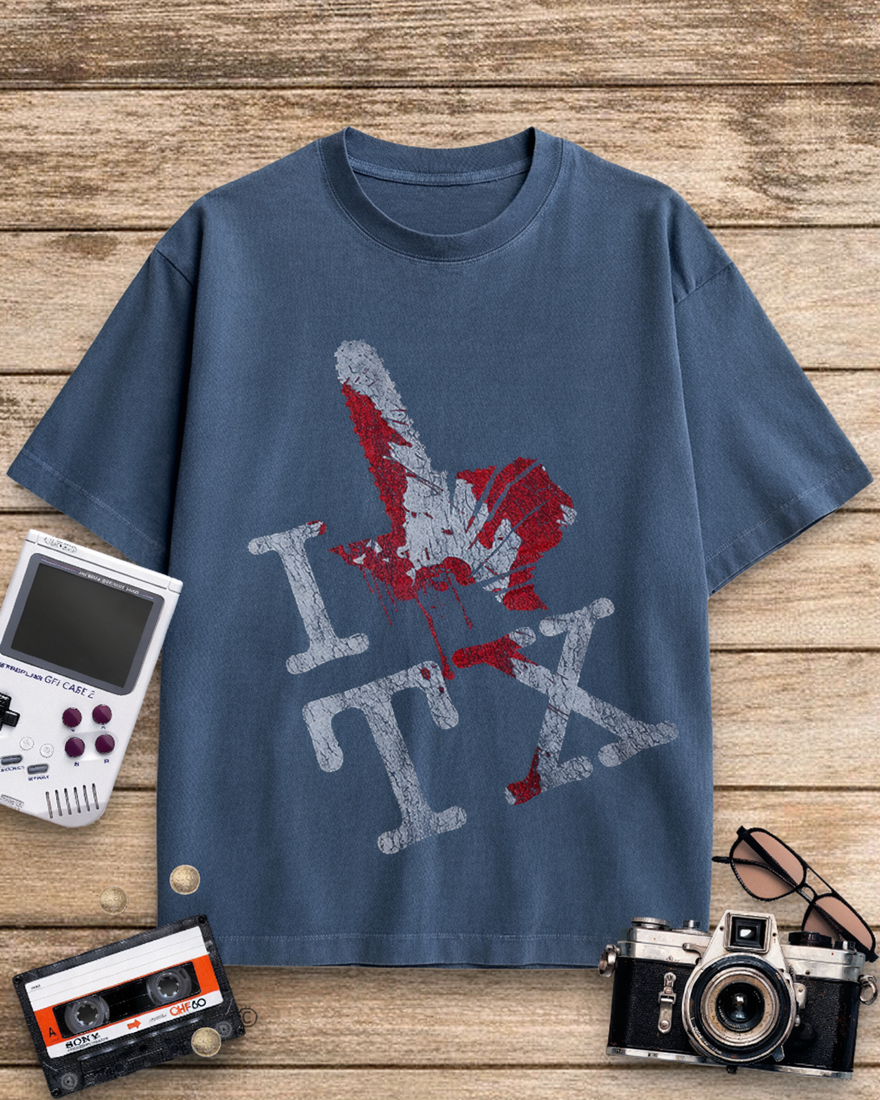 I Love Texas 2000s Cotton T-Shirt image 8