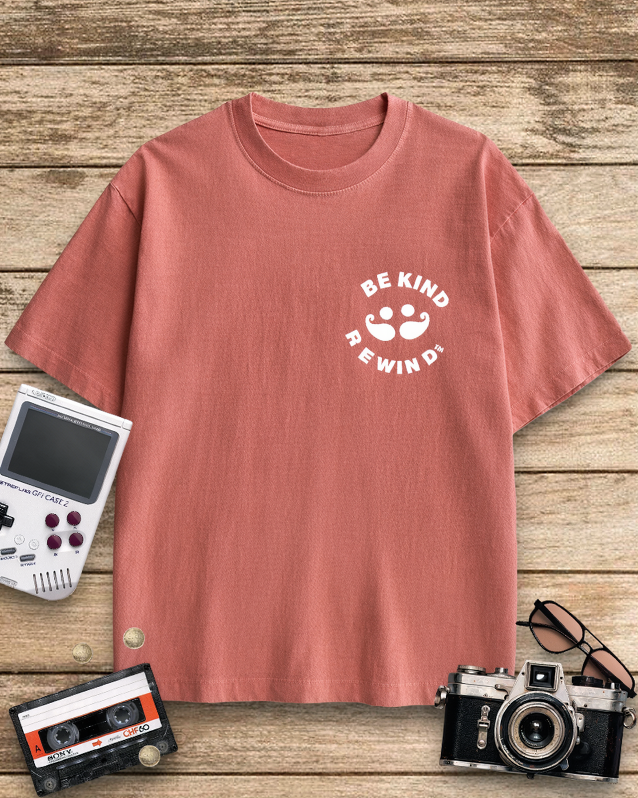 Be Kind, Rewind 2000s Cotton T-Shirt image 3