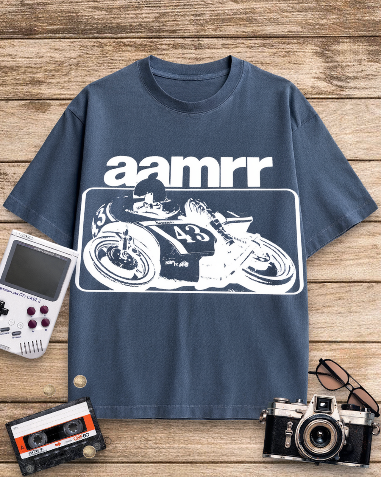 #43 aamrr 1970s Cotton T-Shirt image 6