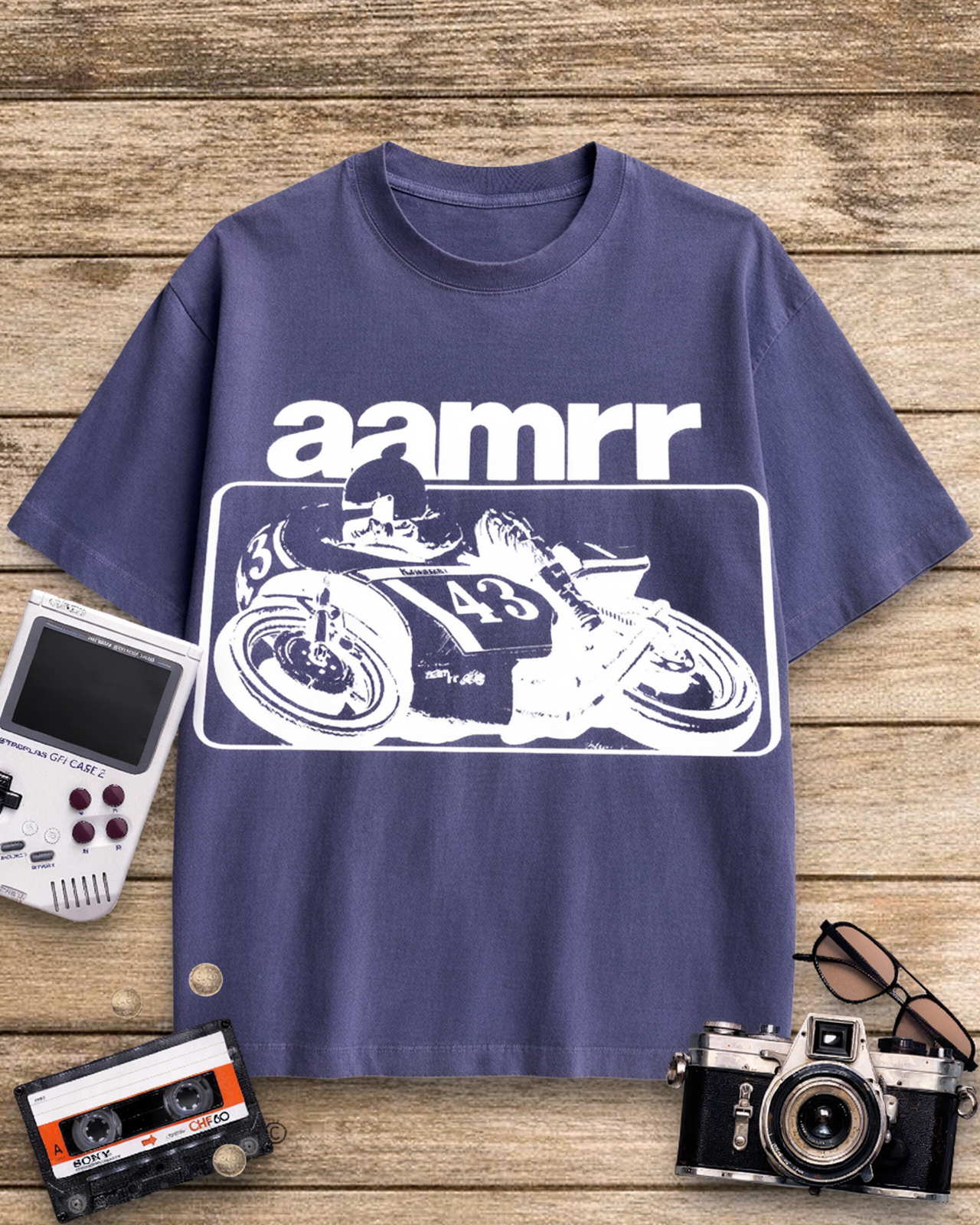 #43 aamrr 1970s Cotton T-Shirt image 10