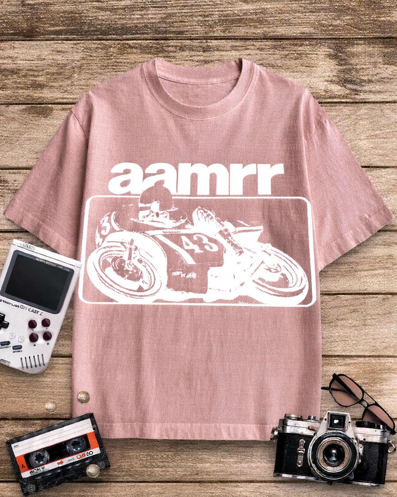 #43 aamrr 1970s Cotton T-Shirt image 11