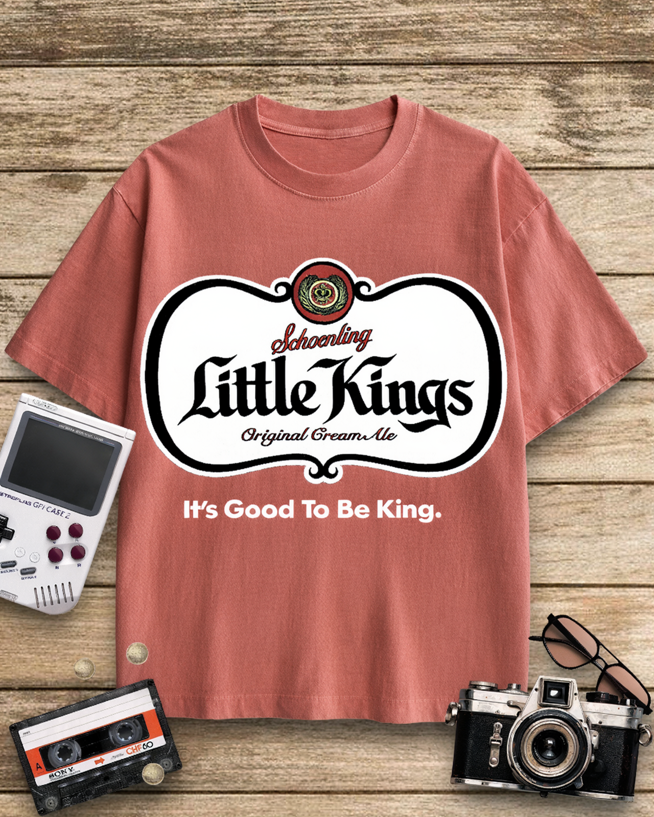 Little Kings Cream Ale 1950s Cotton T-Shirt image 7