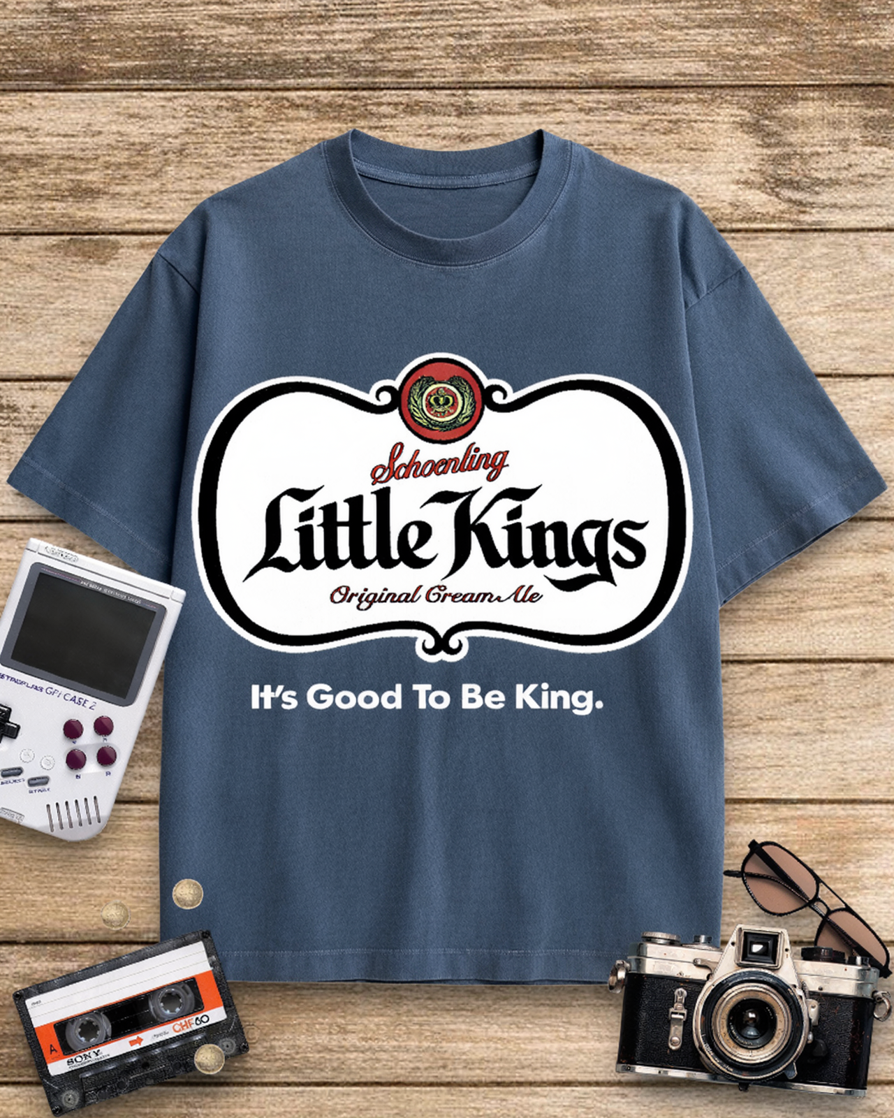 Little Kings Cream Ale 1950s Cotton T-Shirt image 8