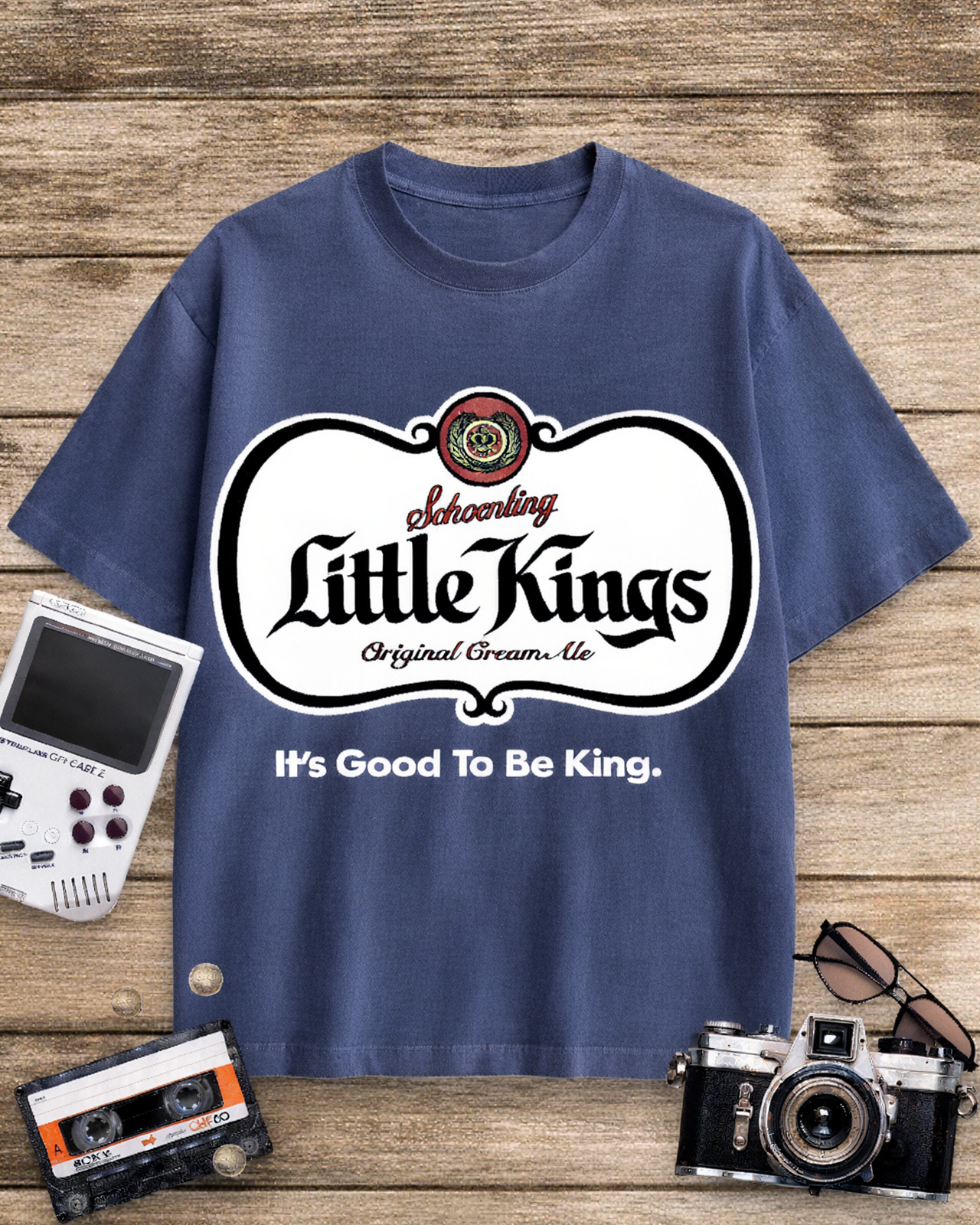 Little Kings Cream Ale 1950s Cotton T-Shirt image 9