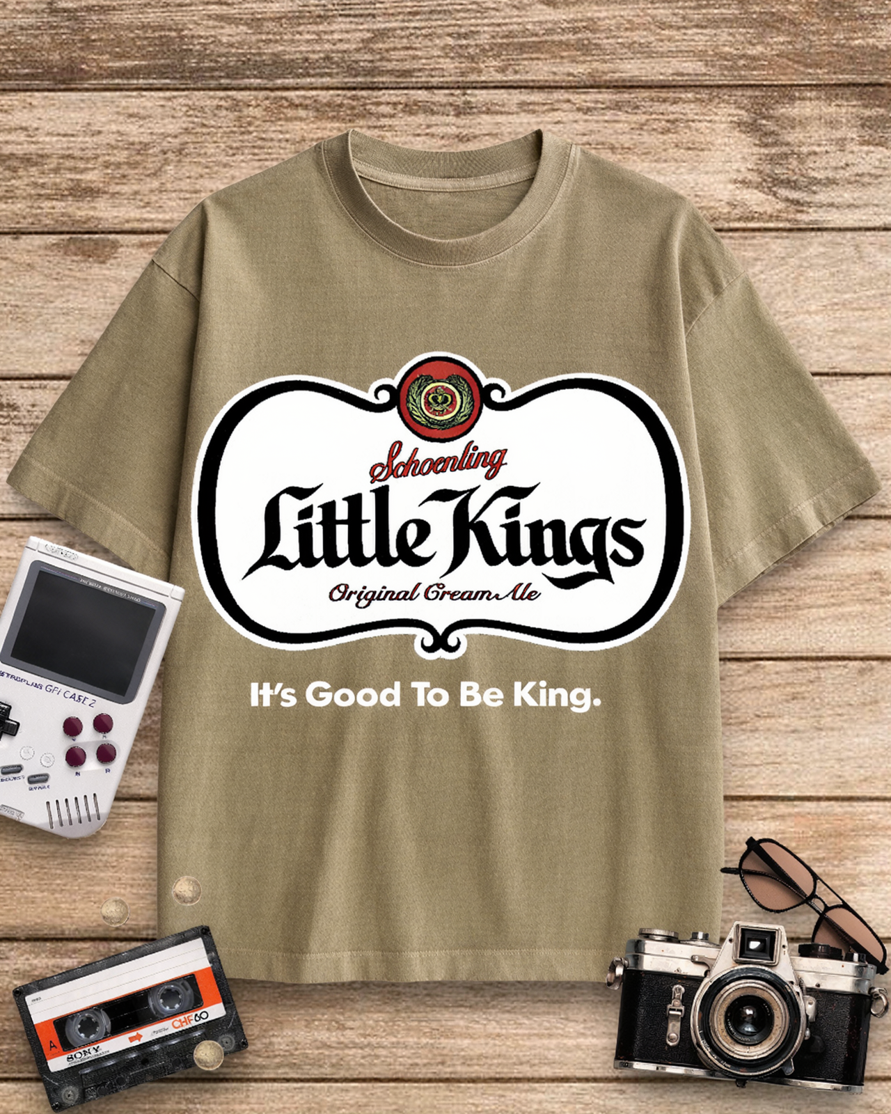 Little Kings Cream Ale 1950s Cotton T-Shirt image 12