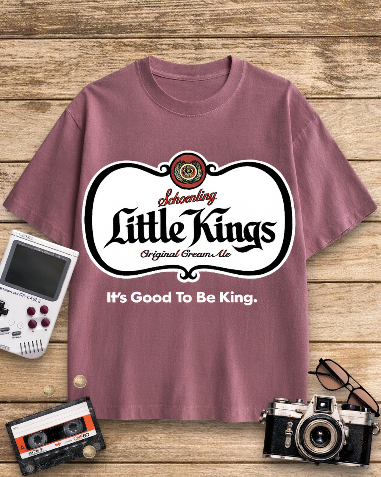Little Kings Cream Ale 1950s Cotton T-Shirt image 13