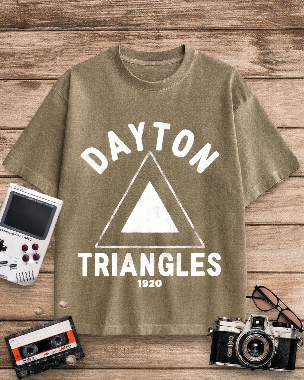 Dayton Triangles 1920s Cotton T-Shirt image 6