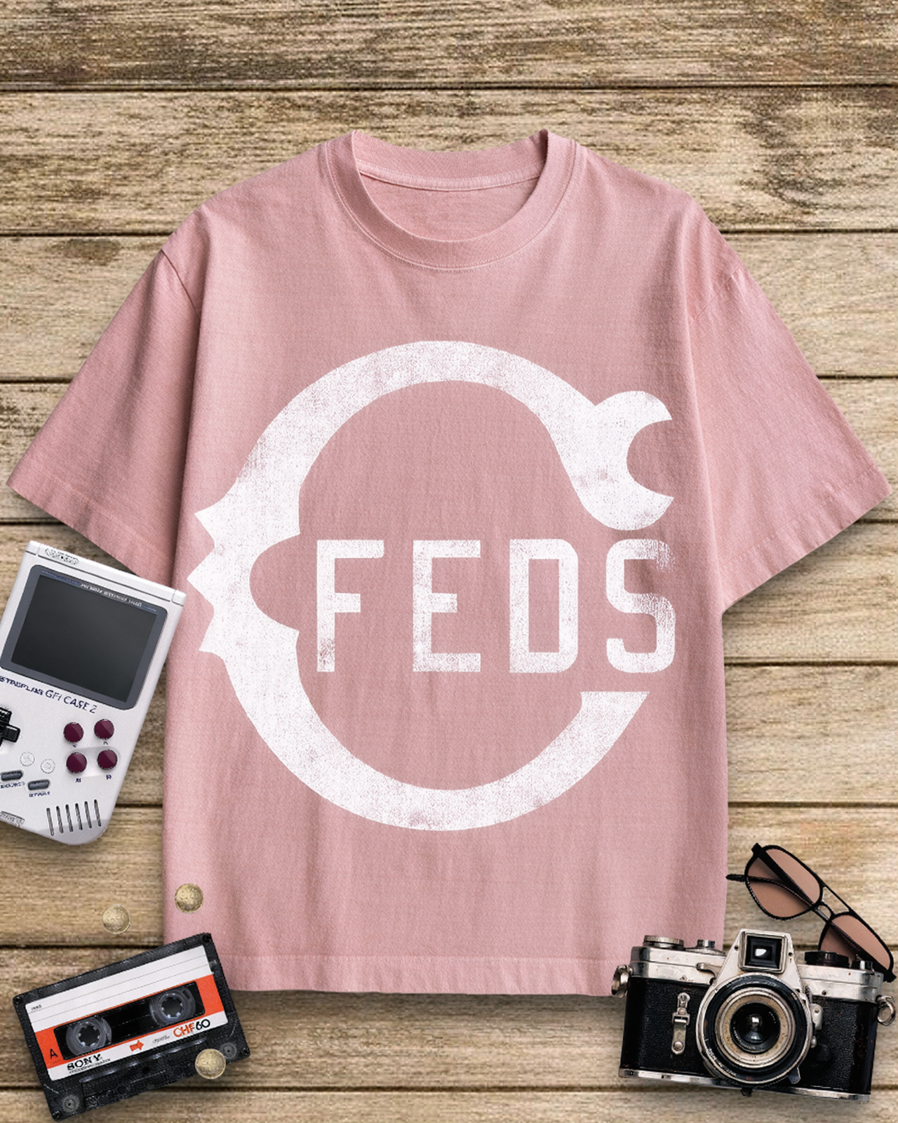 Chicago Feds 1930s Cotton T-Shirt image 4