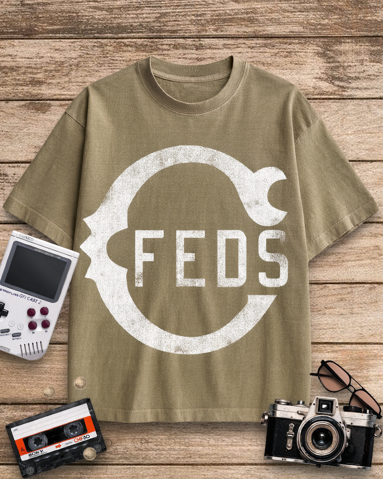 Chicago Feds 1930s Cotton T-Shirt image 6