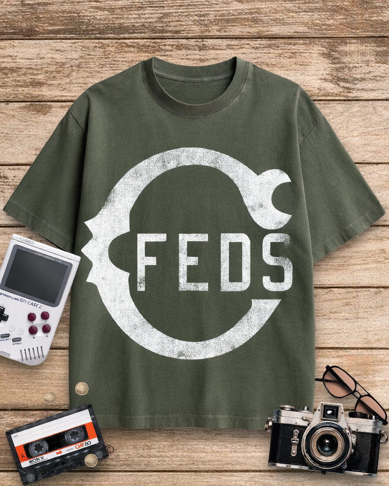 Chicago Feds 1930s Cotton T-Shirt image 12