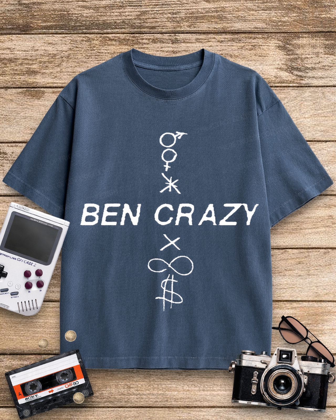 Ben Crazy 1990s Cotton T-Shirt image 7