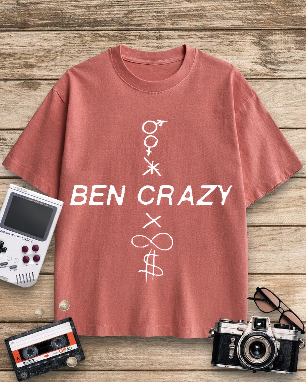 Ben Crazy 1990s Cotton T-Shirt image 9