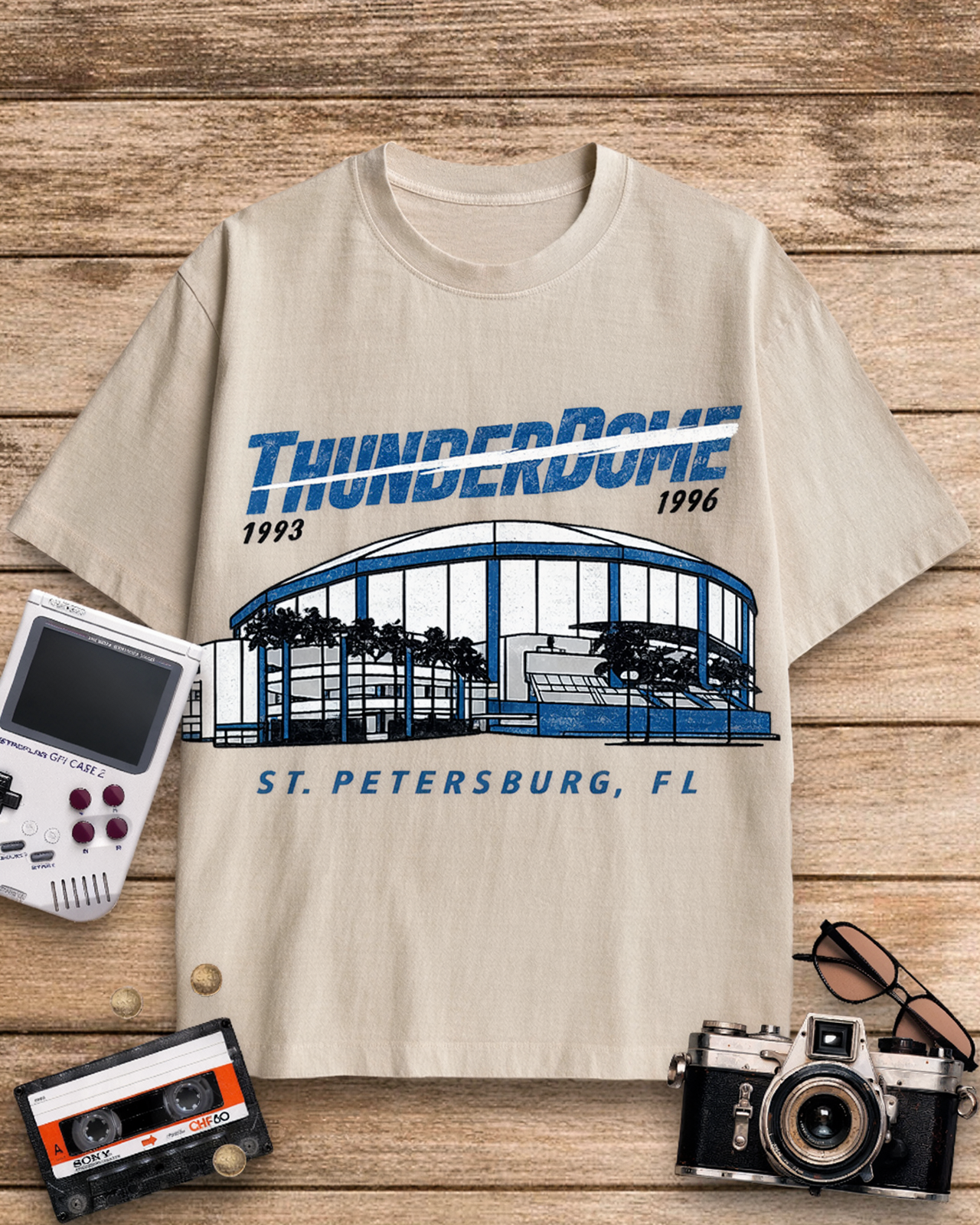 Tampa Bay Thunderdome 1990s Cotton T-Shirt image 1