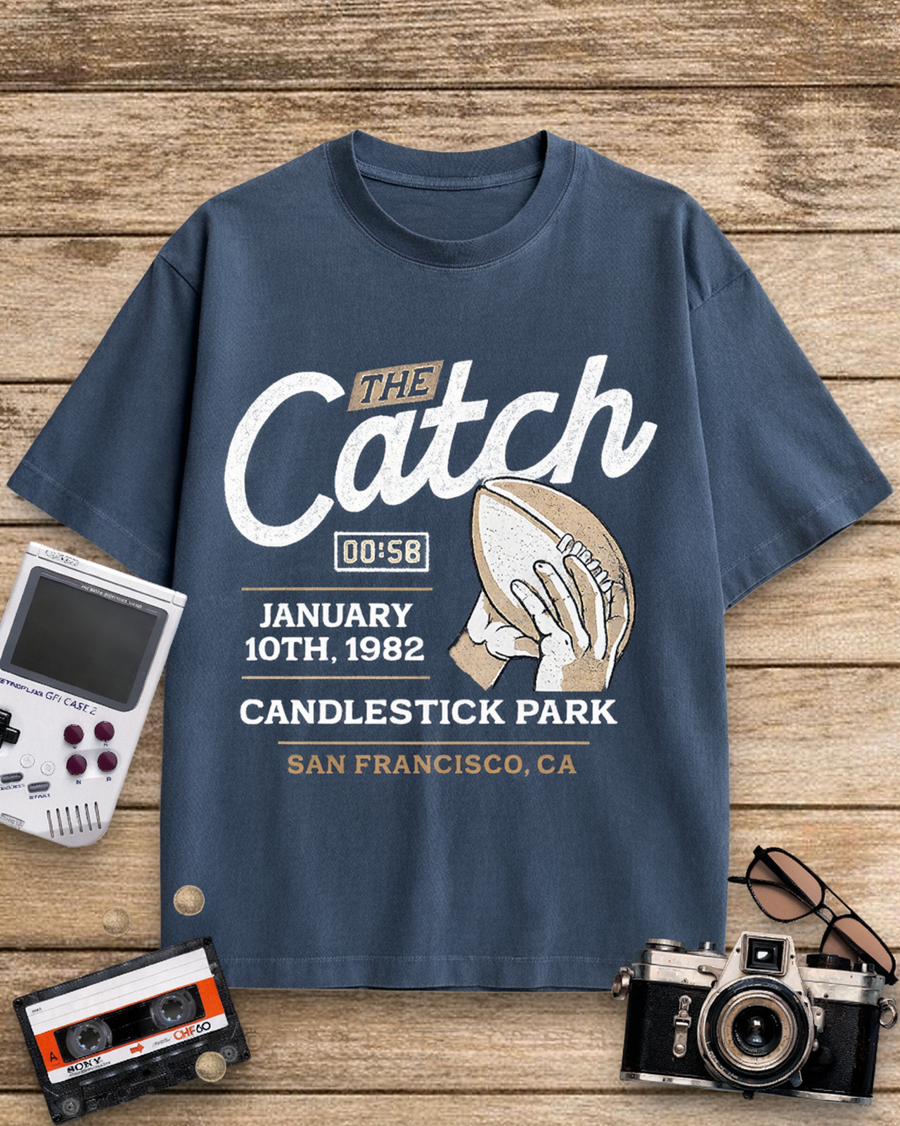The Catch 1980s Cotton T-Shirt image 11