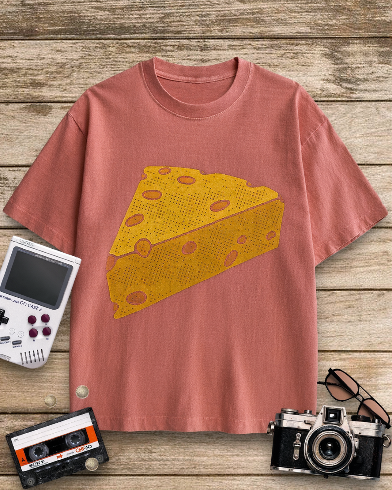 Cheesehead 1980s Cotton T-Shirt image 6