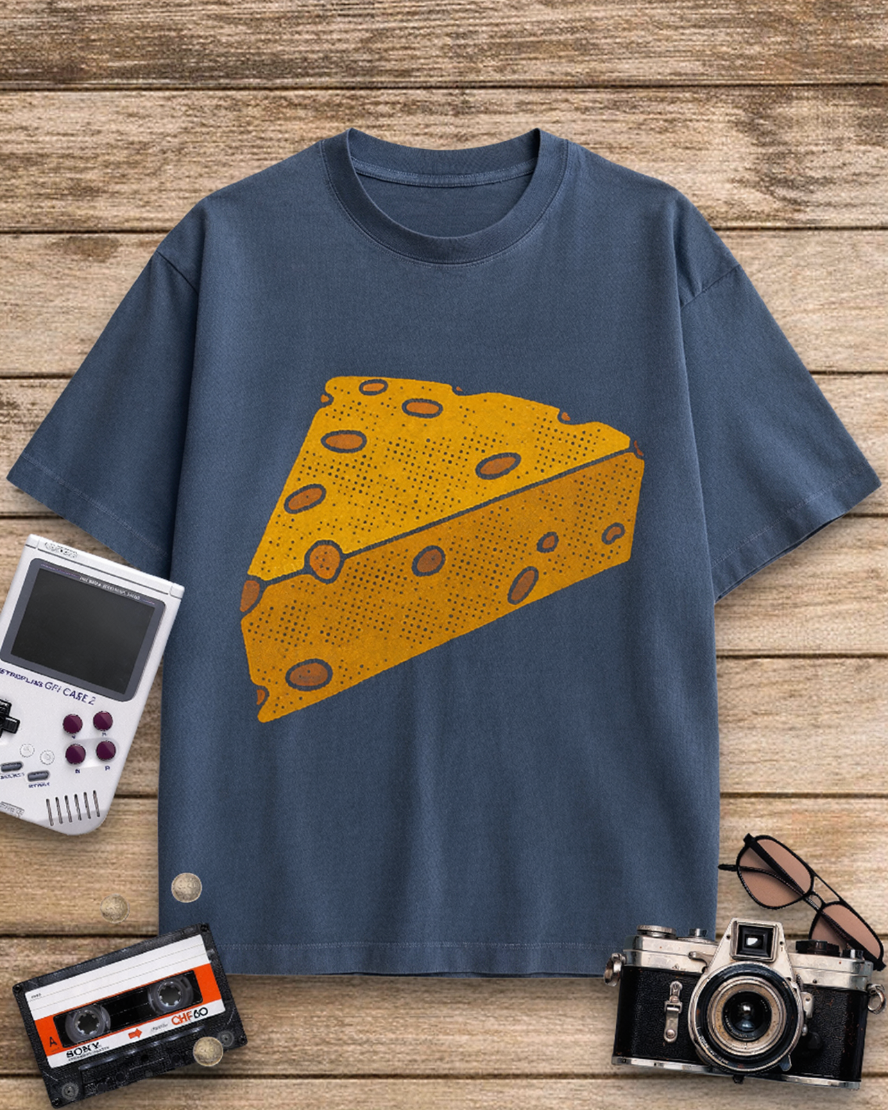 Cheesehead 1980s Cotton T-Shirt image 7