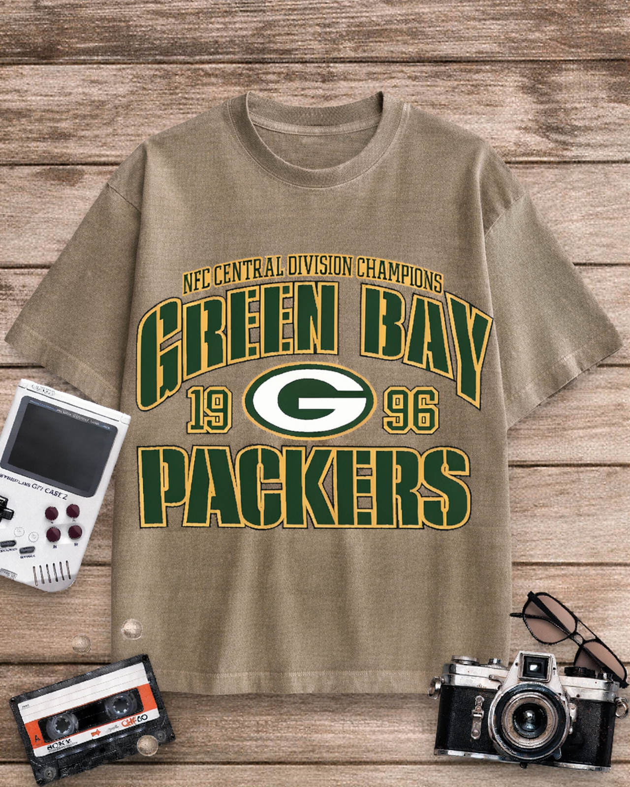 Green Bay Packers 1990s Cotton T-Shirt image 8