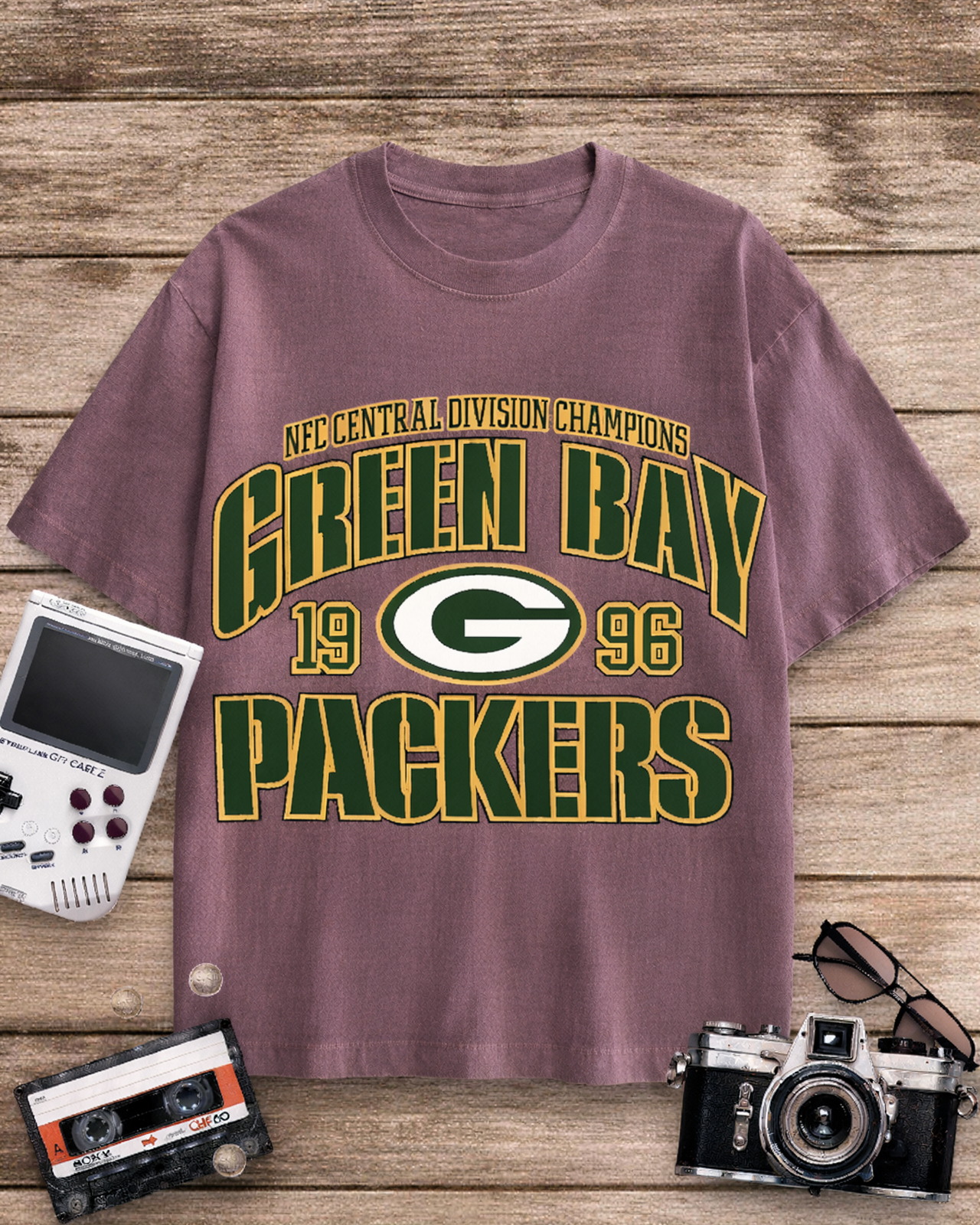 Green Bay Packers 1990s Cotton T-Shirt image 10