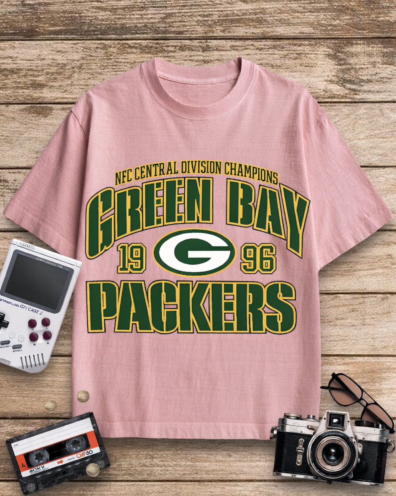 Green Bay Packers 1990s Cotton T-Shirt image 12