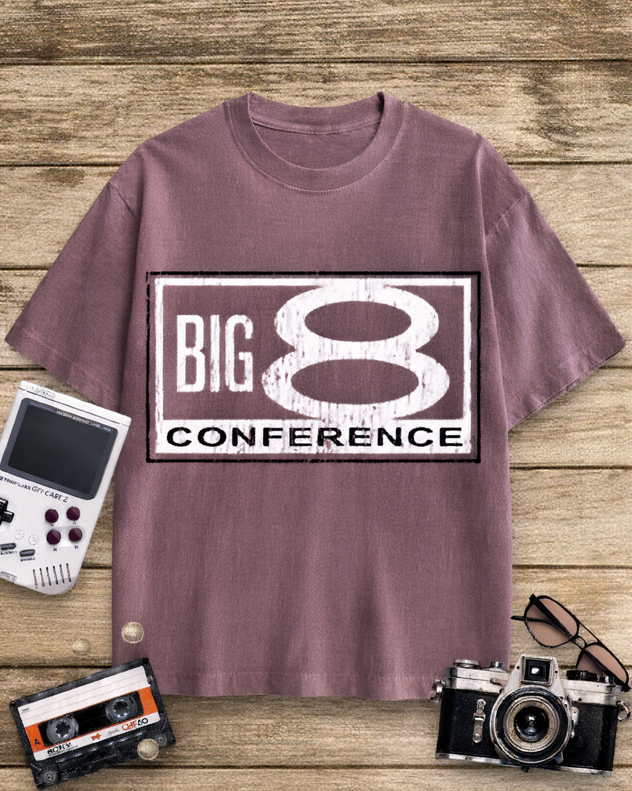 Big 8 Conference 1980s Cotton T-Shirt image 6